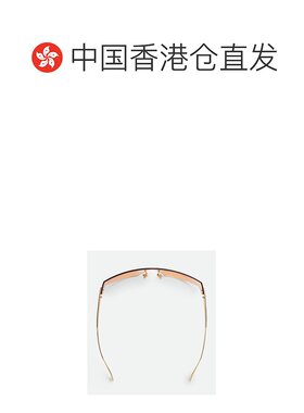 香港直邮Bottega Veneta 徽标无框太阳镜 791652V4450