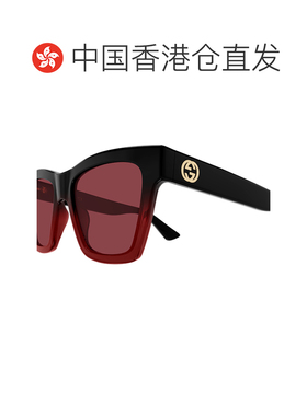 香港直邮Gucci 古驰 女士 GG1714S col. 009 黑色太阳眼镜 GG1714