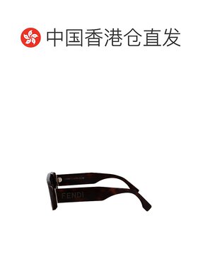 香港直邮Fendi 芬迪 女士 FENDI 标志眼镜 FE40169I53E