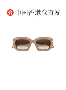 香港直邮CHLOÉ 女士眼镜 CH0256S005 SS2025 花色 矩形框太阳镜