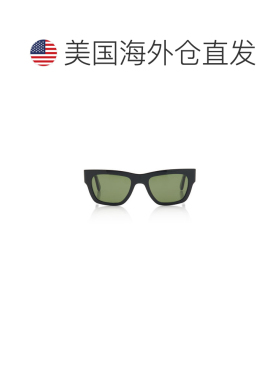 香港直邮toteme 女士 Voyager 方形框醋纤太阳眼【付后1h可退】