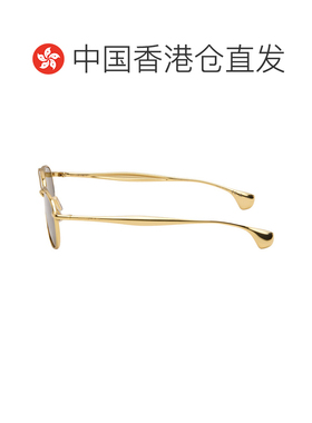 1h可退 香港直邮Bottega Veneta 葆蝶家 男士 金色 Fin 飞行员太