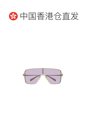 香港直邮Gucci 古驰 女士 Eyewear 矩形框太陽眼 【付后1h可退】