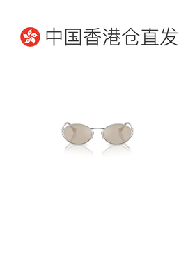 1h可退 香港直邮MIU MIU 女士眼镜 MU52YS1BC10F AW2025 白色 徽