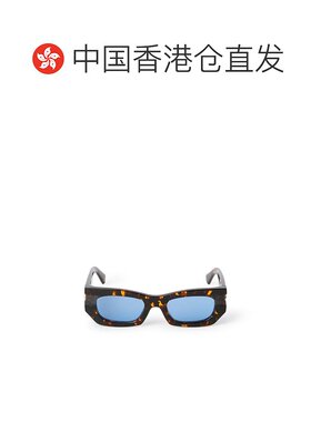 1h可退 香港直邮Off-white 女士 灰白色 Belleville 矩形框太陽眼