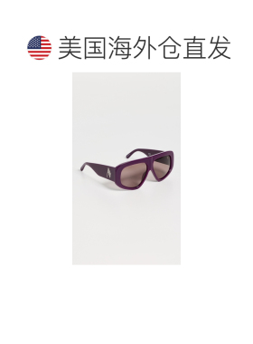 1h可退 美国直邮The Attico 女士 Milano 太阳眼镜 purple紫色 舒