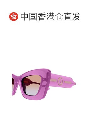 香港直邮Gucci 古驰 女士 全框太阳镜 GG1552S purple紫色 舒适时