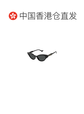 1h可退 香港直邮GUCCI 女士眼镜 GG1298S001 SS2024 黑色 GG1298S
