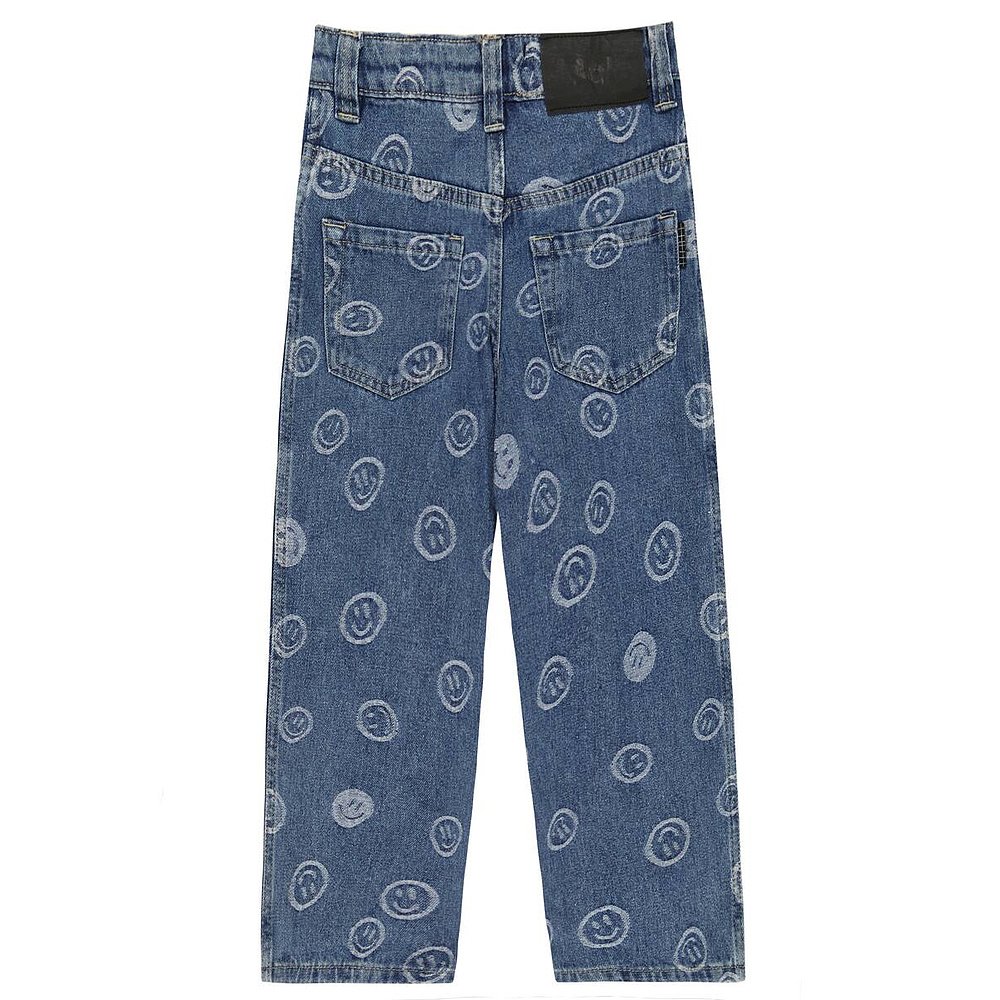 香港直邮Molo 女童 Aiden 印花牛仔裤童装 004177 - 图2