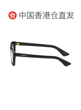 1h可退 香港直邮Marni 玛尼 男士 黑色 Azyrou 眼镜 Black0KR