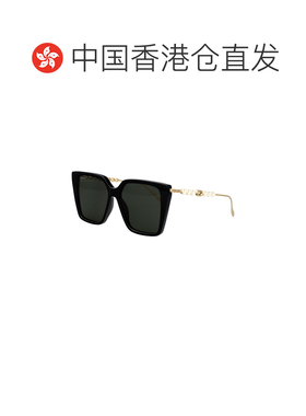 香港直邮GUCCI 女士太阳镜 GG1967S001 AW2025 黑色 GG1967S