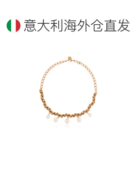 欧洲直邮marni 女士 项链水晶珍珠吊坠