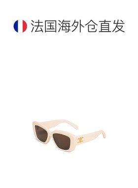 欧洲直邮CELINE/赛琳 23年新款 TRIOMPHE 04系列 女士黑色镜片象