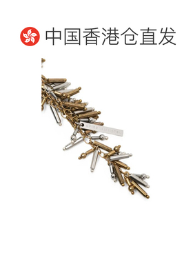 香港直邮Dries Van Noten 德赖斯 范诺顿 女士 手工珠子绣花丝巾