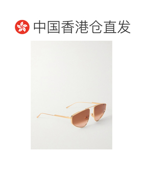 香港直邮Bottega Veneta 葆蝶家 女士 缎带飞行员镀金太阳眼镜 BV