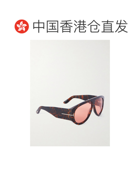 香港直邮Tom Ford 汤姆 福特 男士 Bronson D形框龟甲色醋纤太阳