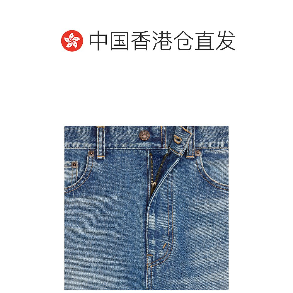 香港直邮Celine 喇叭牛仔裤 RP0ET930F. - 图1