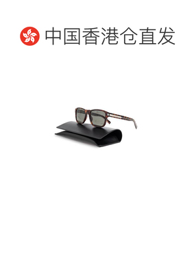 1h可退 香港直邮Saint Laurent 圣罗兰 男士 徽标太阳镜 803711Y9