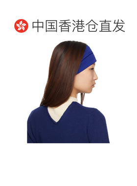 香港直邮Lanvin 朗雯 女士 蓝色头带配饰 AWHABHB【付后1h可退】