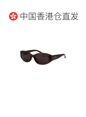 1h可退 香港直邮BALENCIAGA 女士眼镜 BB0369SK004 AW2025 黑色
