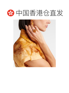 1h可退 香港直邮ZIMMERMANN 女士 Bloom 精饰戒指 metal金属色 舒