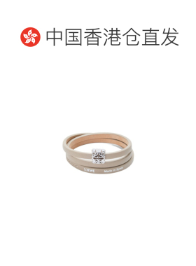 香港直邮LOEWE 女士戒指 J242TWLX032180 SS2026 米白色 Anagram