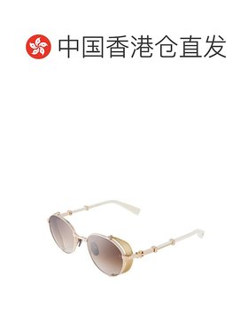 香港直邮Balmain 巴尔曼 女士 Eyewear Brigade I 圓框太陽眼鏡 B