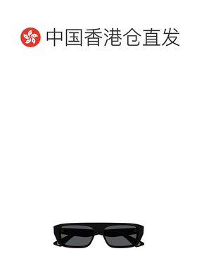 香港直邮Gucci 古驰 男士 几何框太阳镜 GG1617S black黑色 舒适