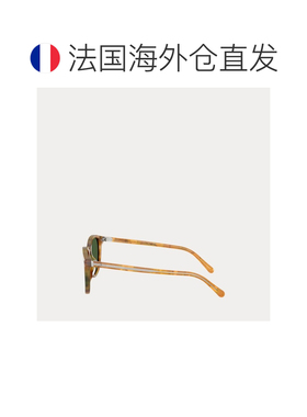 自营欧洲直邮Ralph Lauren拉夫劳伦 汽车系列男士玳瑁纹圆形太阳