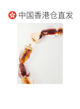 香港直邮Bottega Veneta 葆蝶家 女士 镀金玻璃项链 865898V1A91