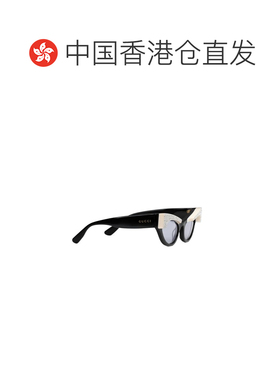 自营Gucci 猫眼造型镜框太阳眼镜 691320J07421053古驰配饰