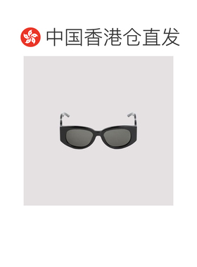 1h可退 香港直邮Casablanca 男士 金属椭圆形波浪纹太阳眼镜 EW02