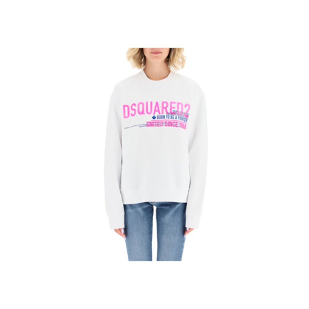 香港直邮Dsquared2 logo印花卫衣 S72GU0298S25042 - 图0