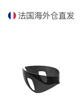 自营欧洲直邮Balenciaga巴黎世家 24/7 Mask女士黑色面罩式太阳眼
