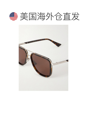 美国直邮Bottega Veneta 葆蝶家 男士 Eyewear 飞行员镜框太阳镜