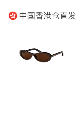 香港直邮JACQUEMUS 女士眼镜 JAC135C3SUNC3METALLICBROWNGOLDBRO