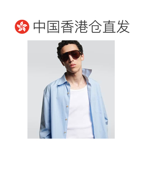 1h可退 香港直邮Gucci 古驰 男士 Port Royale 飞行员太阳眼镜 00