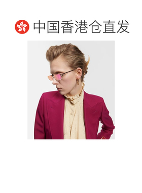 1h可退 香港直邮Gucci 古驰 女士 GG 矩形太阳眼镜 000919
