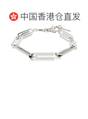 1h可退 香港直邮off-white 男士 Paperclip Chain 手链 OMOA110S2