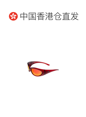 香港直邮Balenciaga 运动型 B 圆形太阳镜 812607T0007巴黎世家