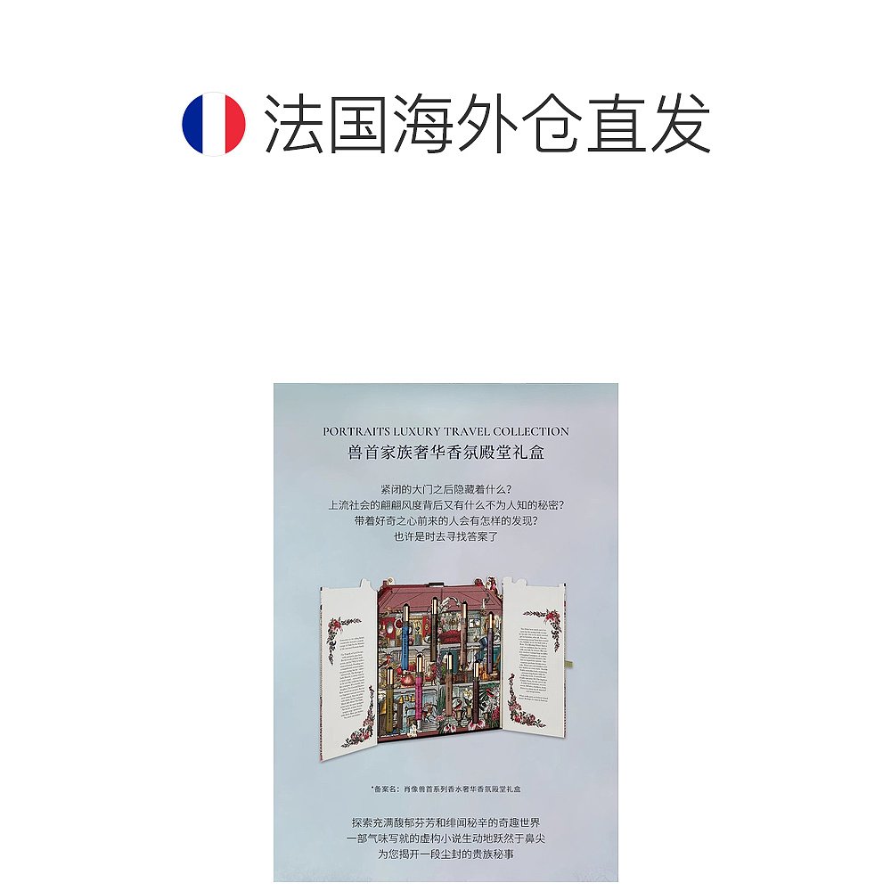 欧洲直邮Penhaligons潘海利根兽首家族奢华香氛殿堂礼盒10mlx8支-图1