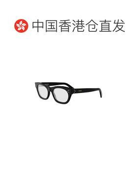 1h可退 香港直邮CELINE 女士眼镜 CL50166I001 AW2025 黑色 全框