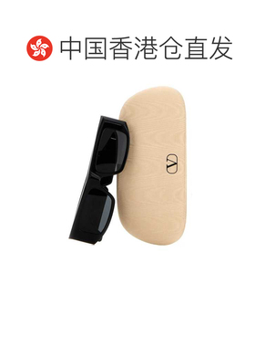 香港直邮valentino 华伦天奴 女士 黑色醋纤太阳眼镜 VG0005S0015