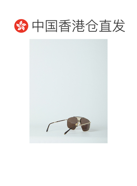 1h可退 香港直邮alaia 女士 方形飞行员太阳眼镜 AA4E1002S008