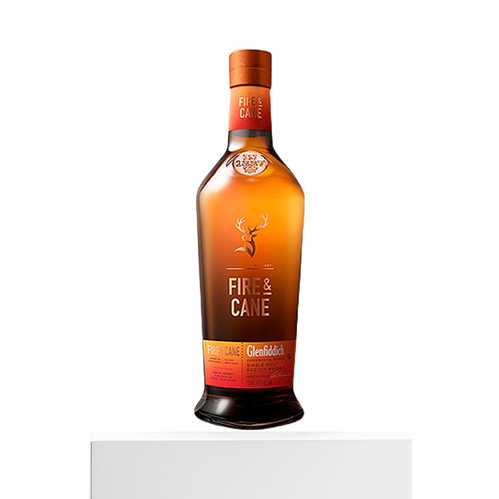 欧洲直邮Glenfiddich格兰菲迪FIRE Cane实验室4号威士忌43% 700ml - 图1