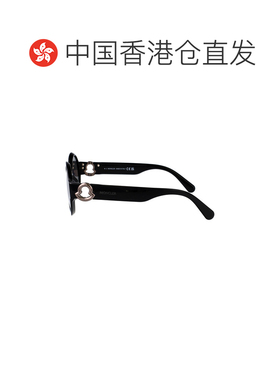 1h可退 香港直邮Moncler 盟可睐 女士 LUCIDO 黑色醋纤太阳眼镜 M