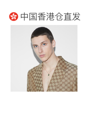 香港直邮Gucci 撞色坠饰项链 789340JAAGR