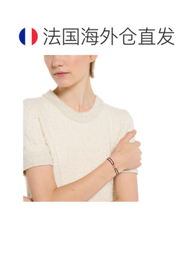 自营欧洲直邮GUCCI古驰 Interlocking 18K黄金互扣式G吊坠手链男