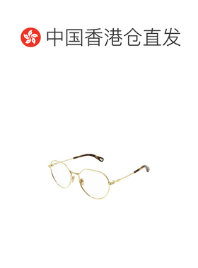 1h可退 香港直邮CHLOÉ 男士太阳镜 CH0180O005 SS2026 金色 徽标