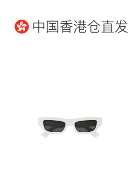 1h可退 香港直邮Gucci 古驰 男士 矩形太阳镜 GG1839S white白色